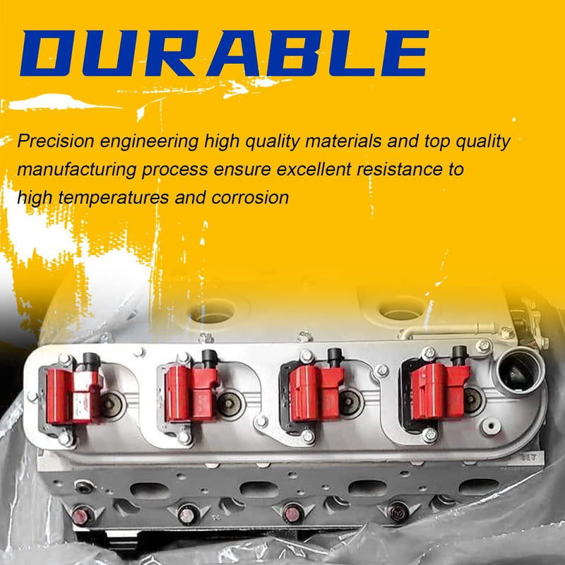 5.3L LS Square Coil Brackets Valve Cover for D581 D514A D510C 12558693 LSX Swap