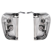 DURAFORCE White Headlights & Black Corner Light for Toyota Tacoma 2001 2002 2003 2004 4Pcs