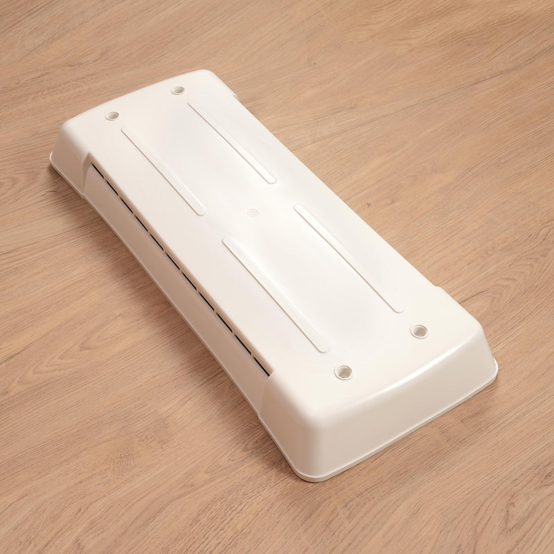 65528 White Vent Cover w/ Mounting Hardware for Dometic Refrigerator Vents
