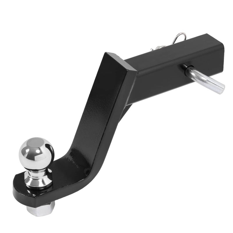 DURAFORCE Trailer Hitch Ball Mount With 2" Ball And Pin Fits 2" Receiver 7500 Lbs 6" Drop