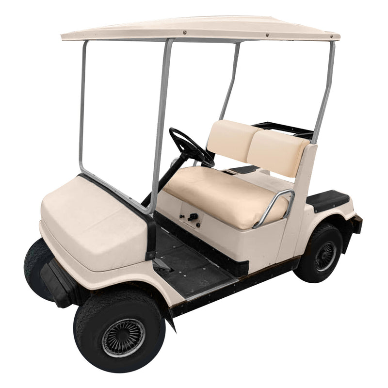 Beige Front Seat Back Backrest Cushion Assembly for Yamaha G2 G9 Golf Cart