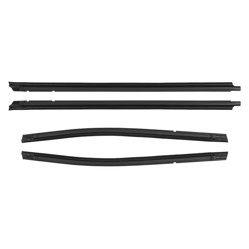 4Pcs Window Weatherstrip Trim Seal Belt for Toyota Tacoma 2005-2015