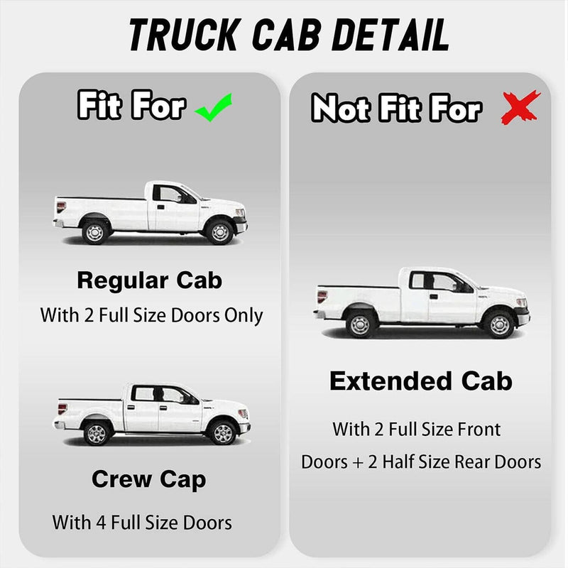 Cab Corner Roof Molding Trim for Ford F250 F350 Super Duty 99-07 Upgraded