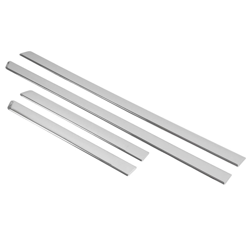DURAFORCE Side Door Molding Trim Cover Kit for Jeep Grand Cherokee 2011-2013 Chrome
