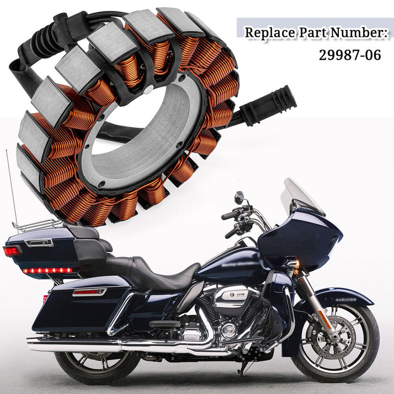 29987-06 Stator Coil for Harley Touring FLH FLT 2006-2016 12V 50A