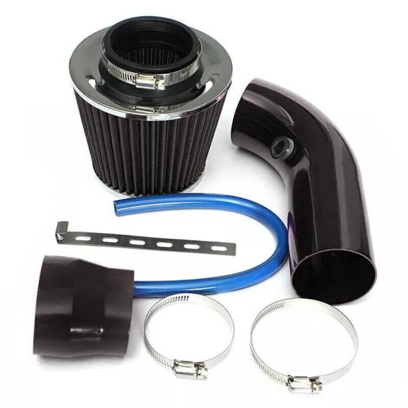 3" Universal Cold Air Intake Kit Induction Flow Pipe Kit Aluminium Automotive