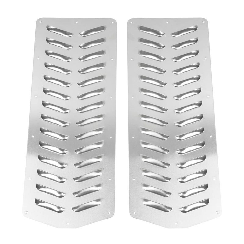 DURAFORCE Universal Car Parts Hood Louver Vent Panel Set Hood Cooling Kit