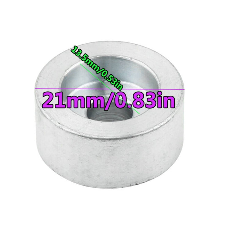 DURAFORCE 55321-87J01 Round Zinc Anode for Suzuki Outboard 4-Stroke W/O-Ring 09280-22019