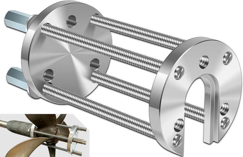 K-812 Marine Boat Prop Puller for 3 & 4 Blade Propellers 1-1/4" to 1-1/2" Shaft