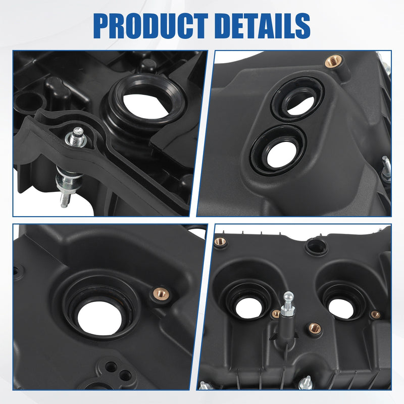 2Pcs Valve Covers for Ford F-150 2013-2016 Expedition 2015-17 3.5L Turbo