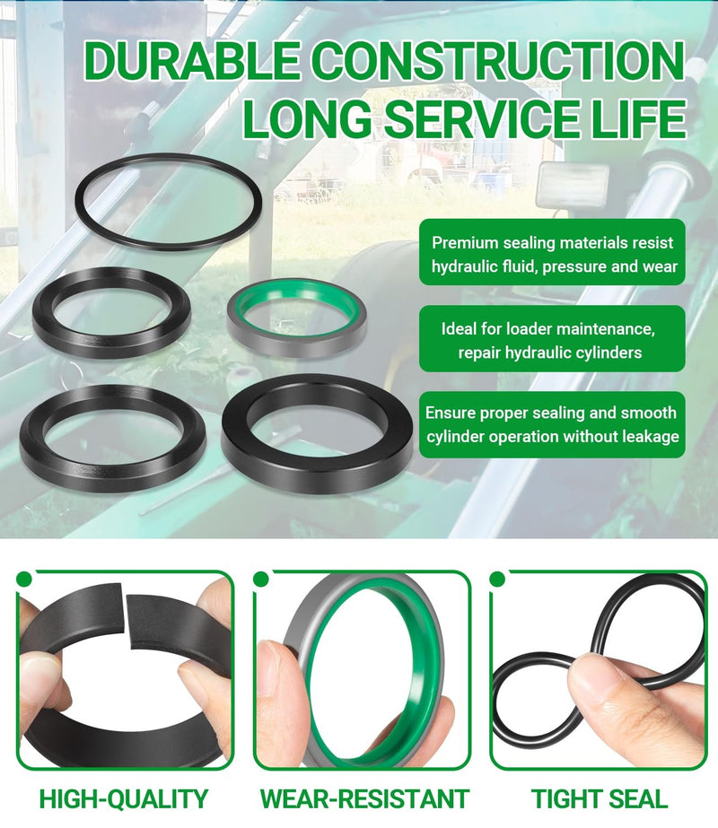 AW16444 Hydraulic Cylinder Seal Kit for John Deere Loader Models 145 146 148 158