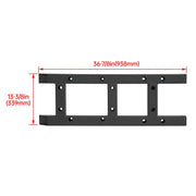 DURAFORCE Steel Rear Door Hinge Tailgate Reinforcement Kit for Jeep Wrangler JK 2007-2018