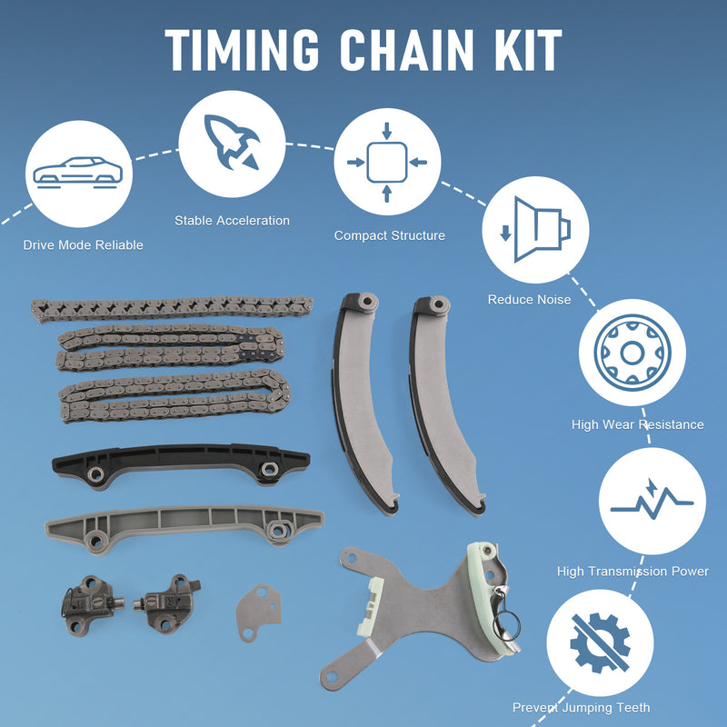 Timing Chain Kit for Jeep Liberty Dodge Ram Durango Dakota 3.7L SOHC 2002-2011