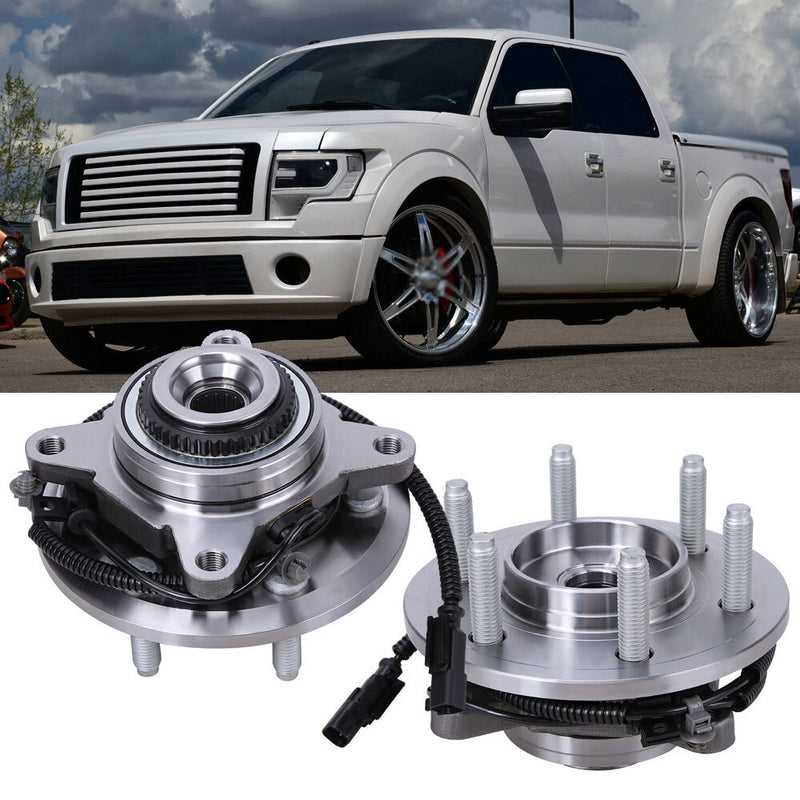 515142 Front Wheel Bearing Hub for Ford F-150 Expedition 4x4 2011-2014 Pair