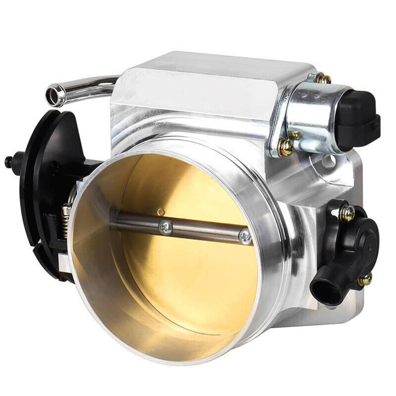 102mm Aluminum 4-Bolt Throttle Body TPS IAC for GM LS1 LS2 LS6 LS7
