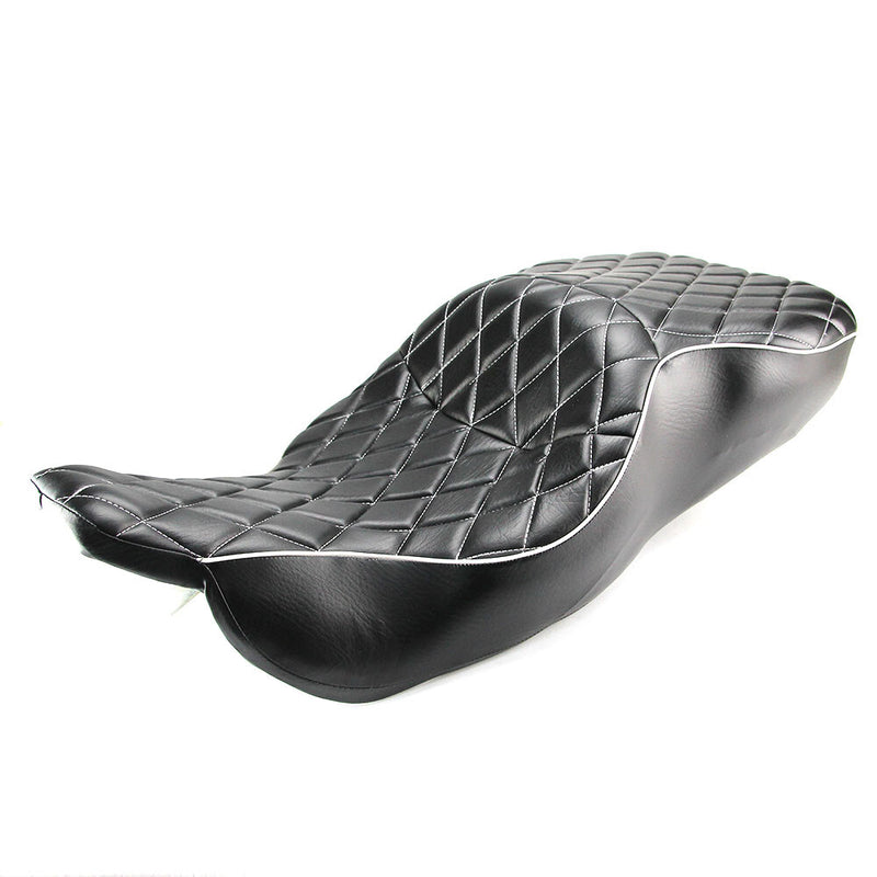 Seat Rider Driver Passenger 2Up Diamond for Harley Electra Glide 97-07