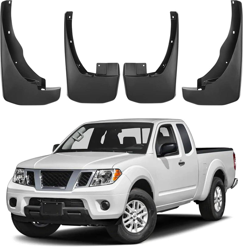 Mud Flaps Splash Guards Mudguards for Nissan Frontier Pickup 4-Door 4x