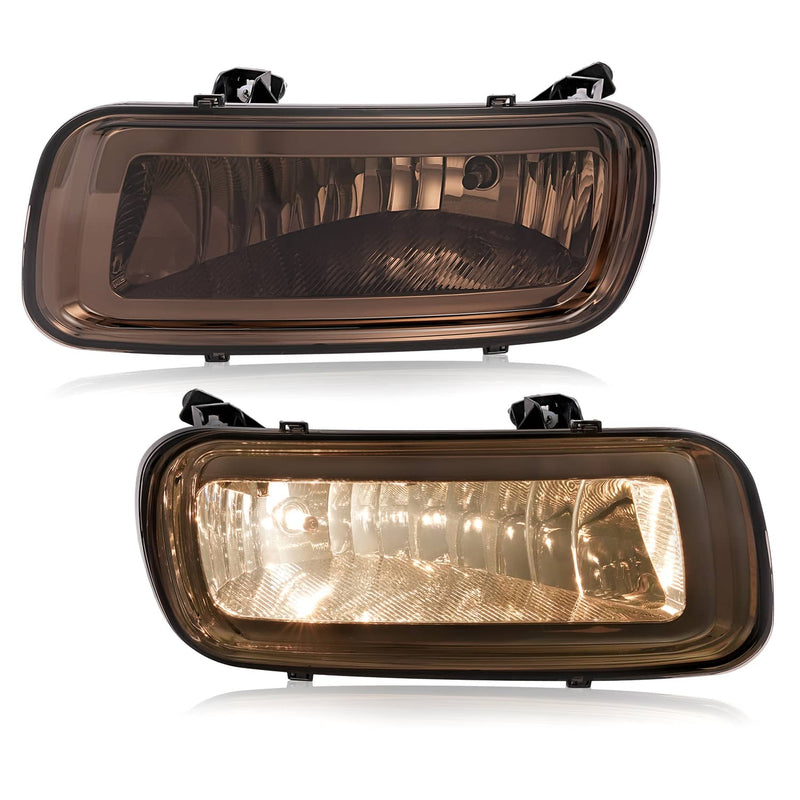 DURAFORCE Bumper Fog Light With Bulb for Ford F150 2004-2005 2006 Lincoln Mark LT LH RH