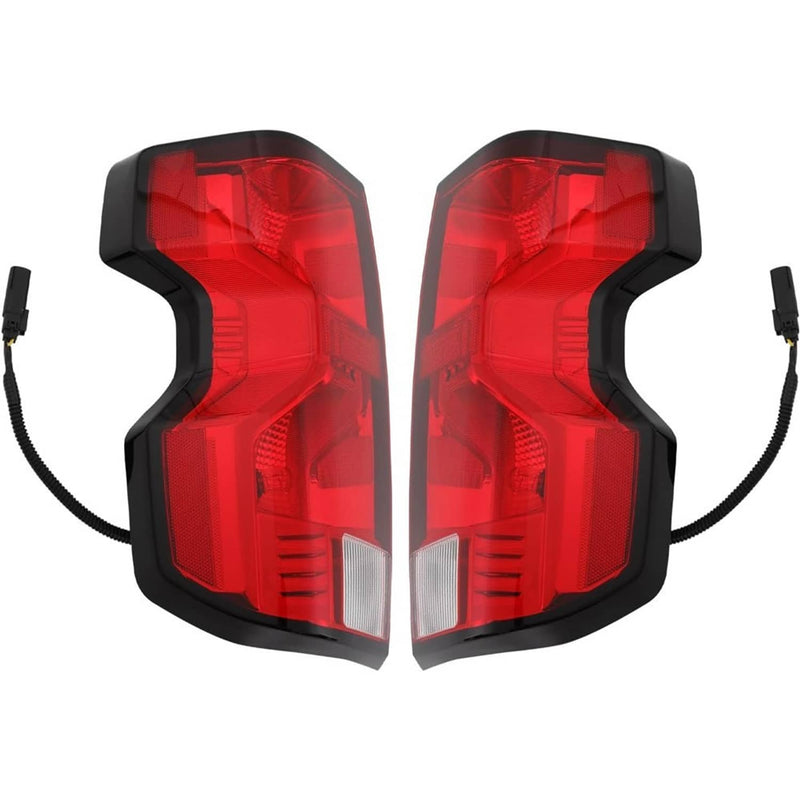 Halogen Tail Lights Driver Passenger with Bulb for Chevy Colorado 2023 2024