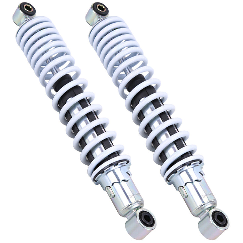 Front Shocks Absorber 1987-2006 for Yamaha Banshee YFZ350 Springs White 2x