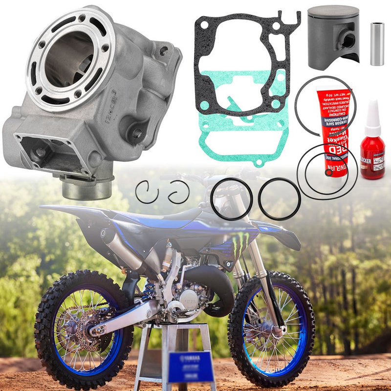 54mm Cylinder Piston Top End Rebuild Set for Yamaha YZ125 YZ 125 2005-2021