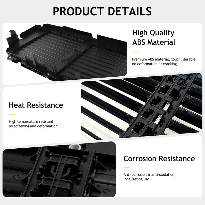 Grille Shutter Active Air Grill Louver with Motor for 2024-2026 Toyota Tacoma