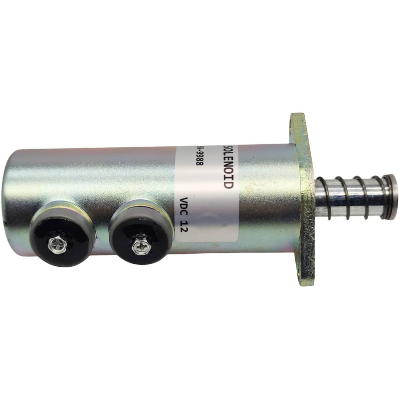 DURAFORCE 6N-9988 6N9988 12V Engine Fuel Shutoff Solenoid for Caterpillar CAT 3208 3412