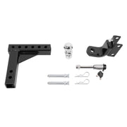 DURAFORCE 2" Receiver Trailer Hitch Ball Mount 9-1/2" Drop Tow Adjustable 7500lb
