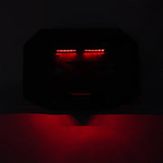 DURAFORCE Spare Tire License Plate With Third Brake Light for Jeep Wrangler JK 2007-2018
