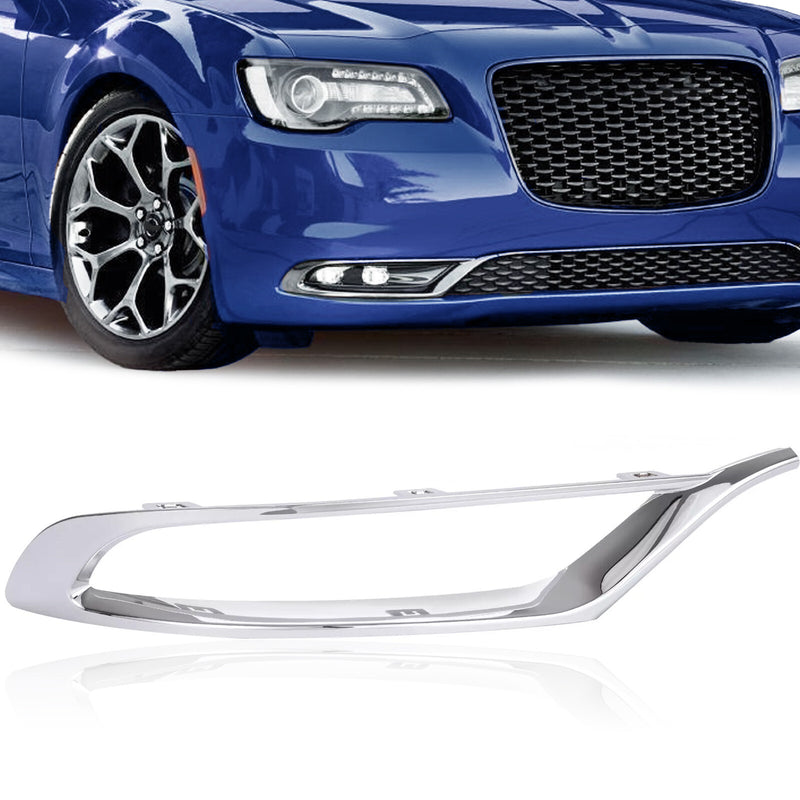 5SW14SZ0AA Fog Light Trim Passenger Side Front Chrome for Chrysler 300 2015-2024