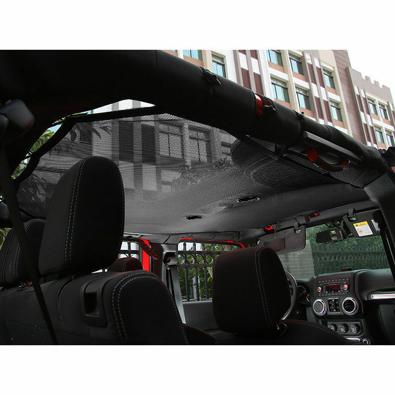 Sun Shade Bimini Bikini Top Shield for Jeep Wrangler JK JKU Unlimited 4 Door 4Dr