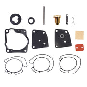 DURAFORCE 435442 436852 Carburetor Rebuild Kit for Johnson Evinrude V4 V6 90 Deg 6-Pack
