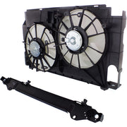 DURAFORCE NEW Radiator Cooling Fan Assembly with Shroud for Toyota RAV4 2013-2019 L4 2.5L