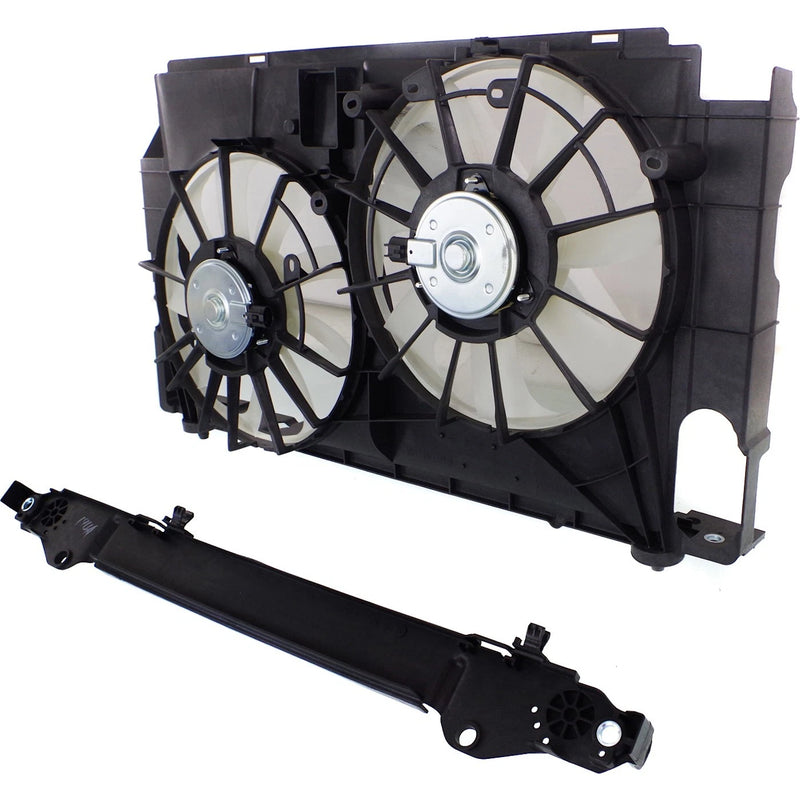 DURAFORCE NEW Radiator Cooling Fan Assembly with Shroud for Toyota RAV4 2013-2019 L4 2.5L
