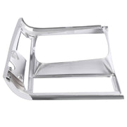 DURAFORCE Chrome Left Headlight Bezel Trim for Jeep Cherokee 1991-96 Comanche 91-92