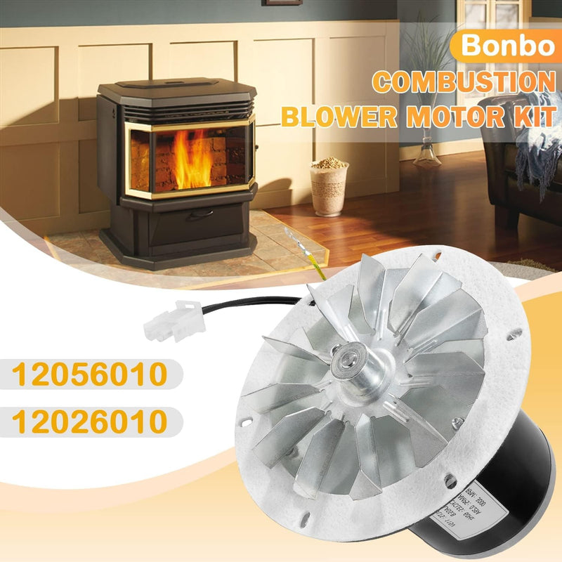 12056010 Pellet Stove Combustion Exhaust Blower Motor for Whitfield Advantage