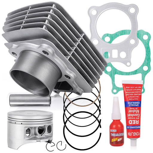 DURAFORCE Cylinder Piston Gasket Top End Rebuild Kit for Honda Rancher 350 TRX350 2000-06