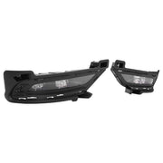 DURAFORCE LED Bumper Fog Lights Bezel Left Right Side for Chrysler 300 2015-2024