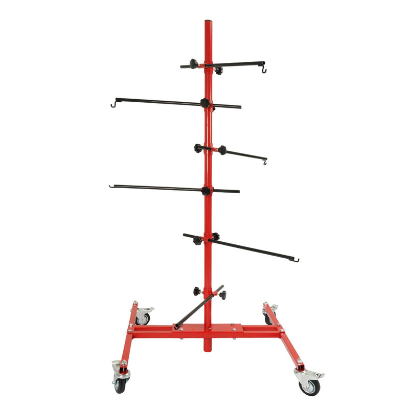 DURAFORCE Powder Coated Adjustable Tree Paint Stand for Autobody Door Fender Panel