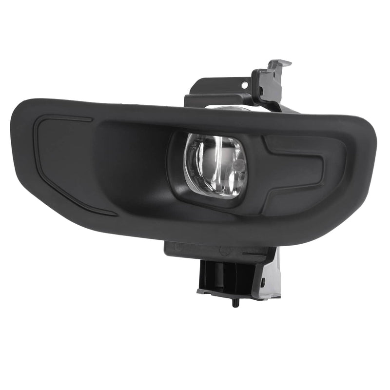 DURAFORCE Pair Fog Lights With Bezels for Ram 1500 2019-2024 Front Driver Passenger Side