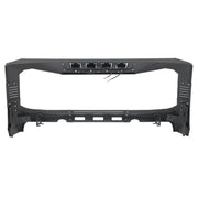 DURAFORCE Steel Armor Windshield Frame Cover Visor Cowl w/LED for Jeep Wrangler JK 2007-18
