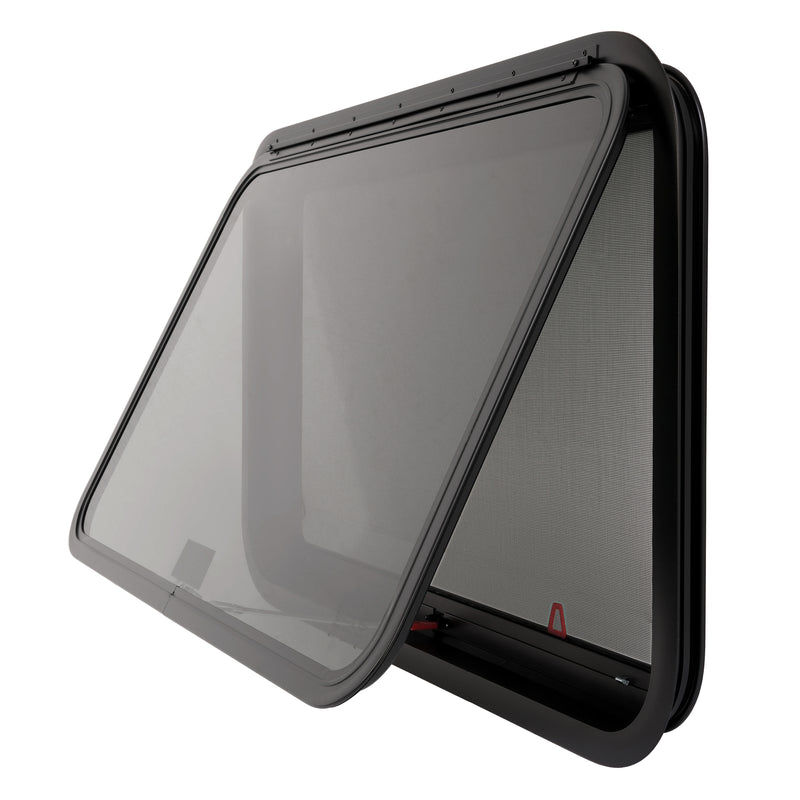36" x 22" Push Out Emergency Exit Window for Camper RV Tined Glass