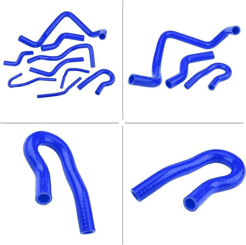 Silicone Radiator Hose Kit for 1992-2000 Honda Civic D15 D16 SOHC EG EK Blue