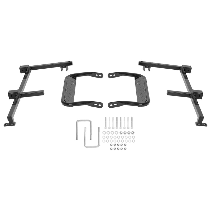 2PCS Nerf Bars Running Boards for EZGO RXV 2008+ Gas Electric Golf Cart