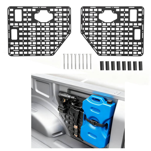 DURAFORCE Left Right Side Bed Molle Panel Accessories for Ford F-150 2015-2022 Truck