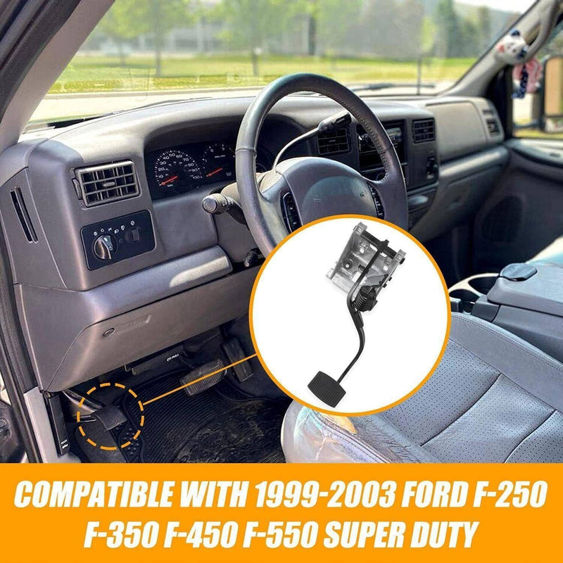 Clutch Pedal Assembly with Bracket for Ford Super Duty F250 F350 F450 F550 99-20