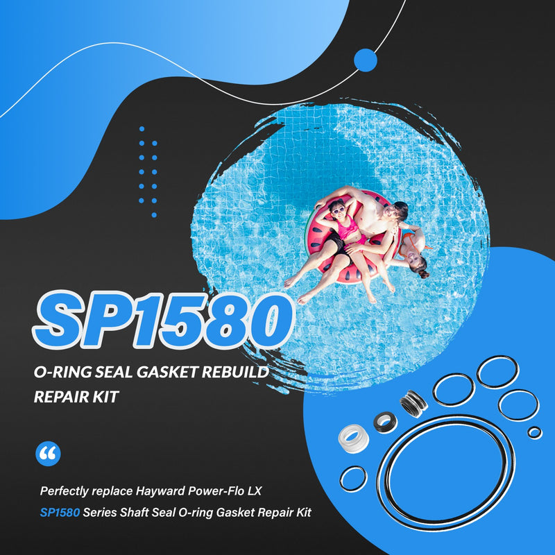 SP1580 Pump Seal Kit Replacement for Hayward Power-Flo LX SP1580 Pool Pump