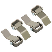DURAFORCE 4 Strap Style Long Leaf Steel Weld On Dump Trailer Door Hinge Greaseable Cargo