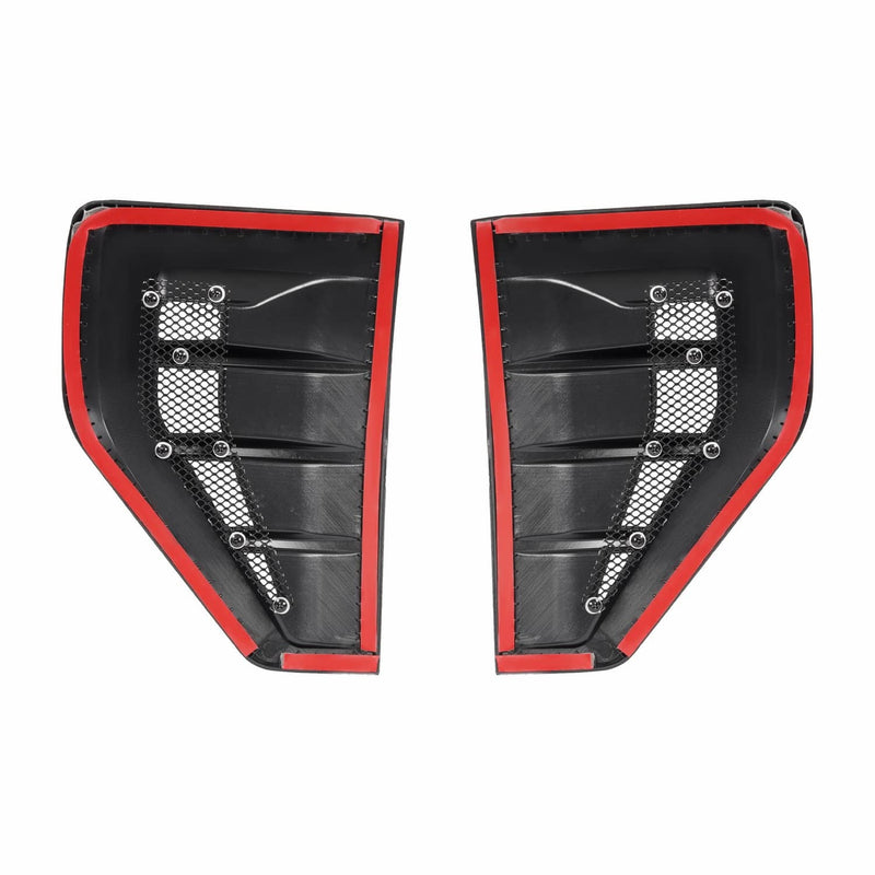 DURAFORCE Air Fender Vents for Ford F-150 F150 2021-2025 Front Driver Passenger Side