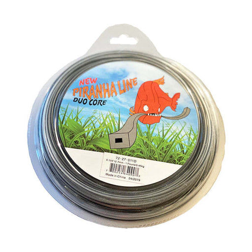 DURAFORCE Trimmer Line .105 Square Duo Core 2.7 mm Donut 12.19 m 40 Feet